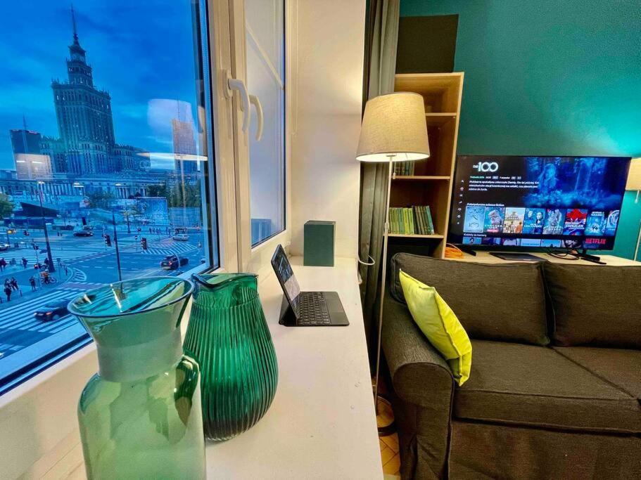 Super Square Metro X2 Fast Wifi 55'Tv Netflix Hbo Appletv+ Amazontv Apartment Warsaw Ngoại thất bức ảnh