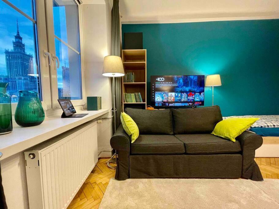 Super Square Metro X2 Fast Wifi 55'Tv Netflix Hbo Appletv+ Amazontv Apartment Warsaw Ngoại thất bức ảnh